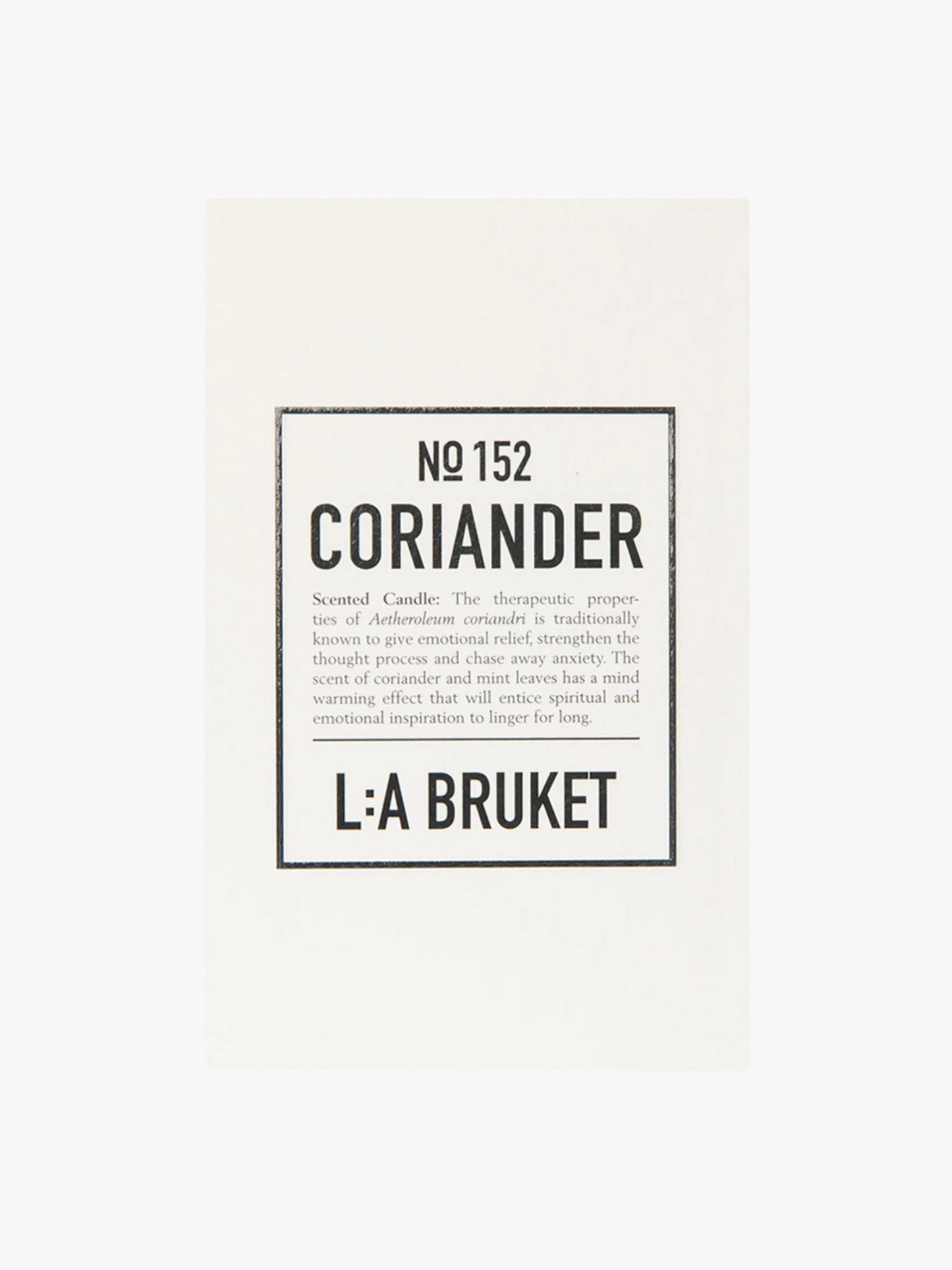 Bougie parfumée Coriandre L:A BRUKET