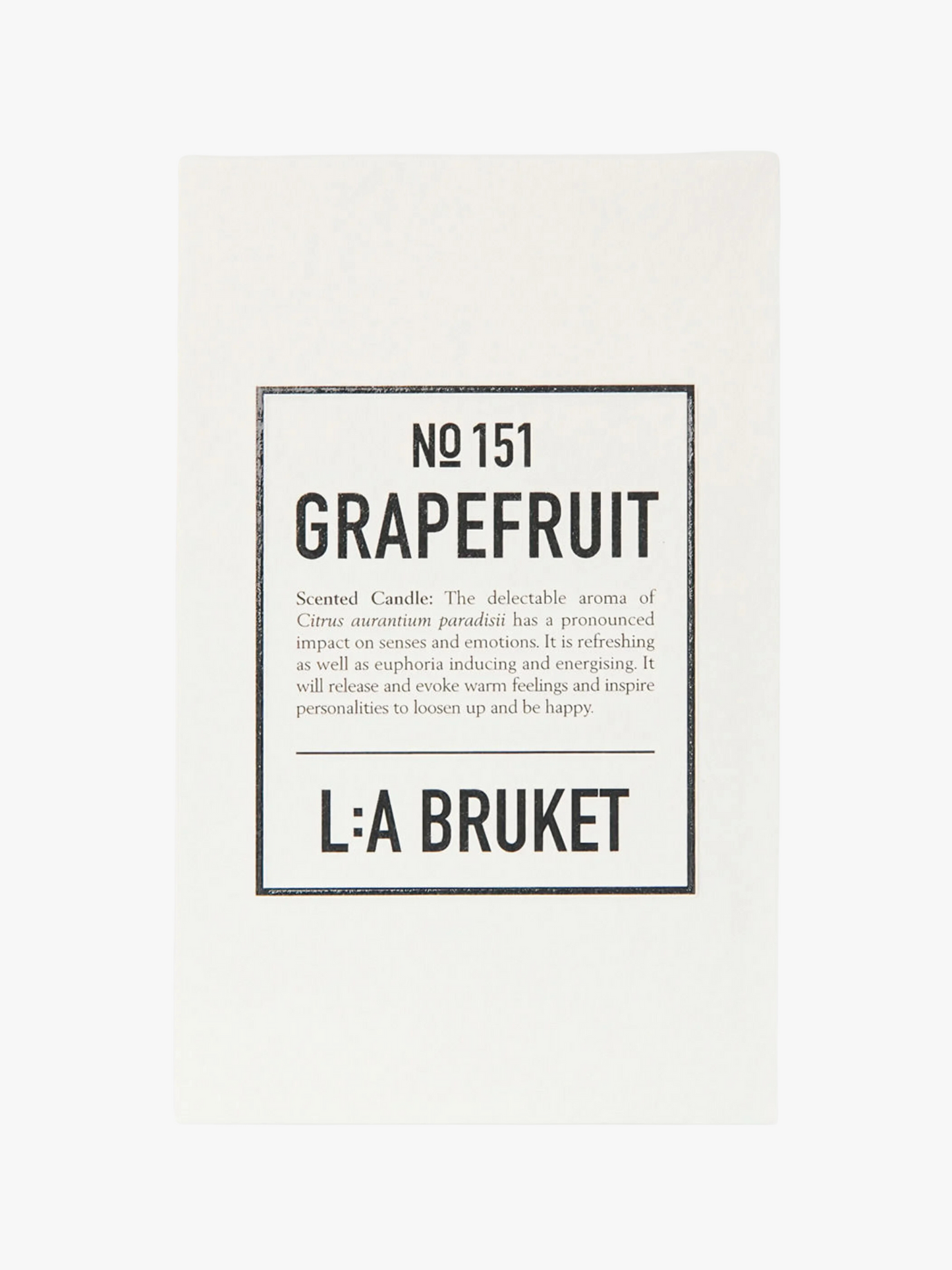 Bougie parfumée Grapefruit L:A BRUKET