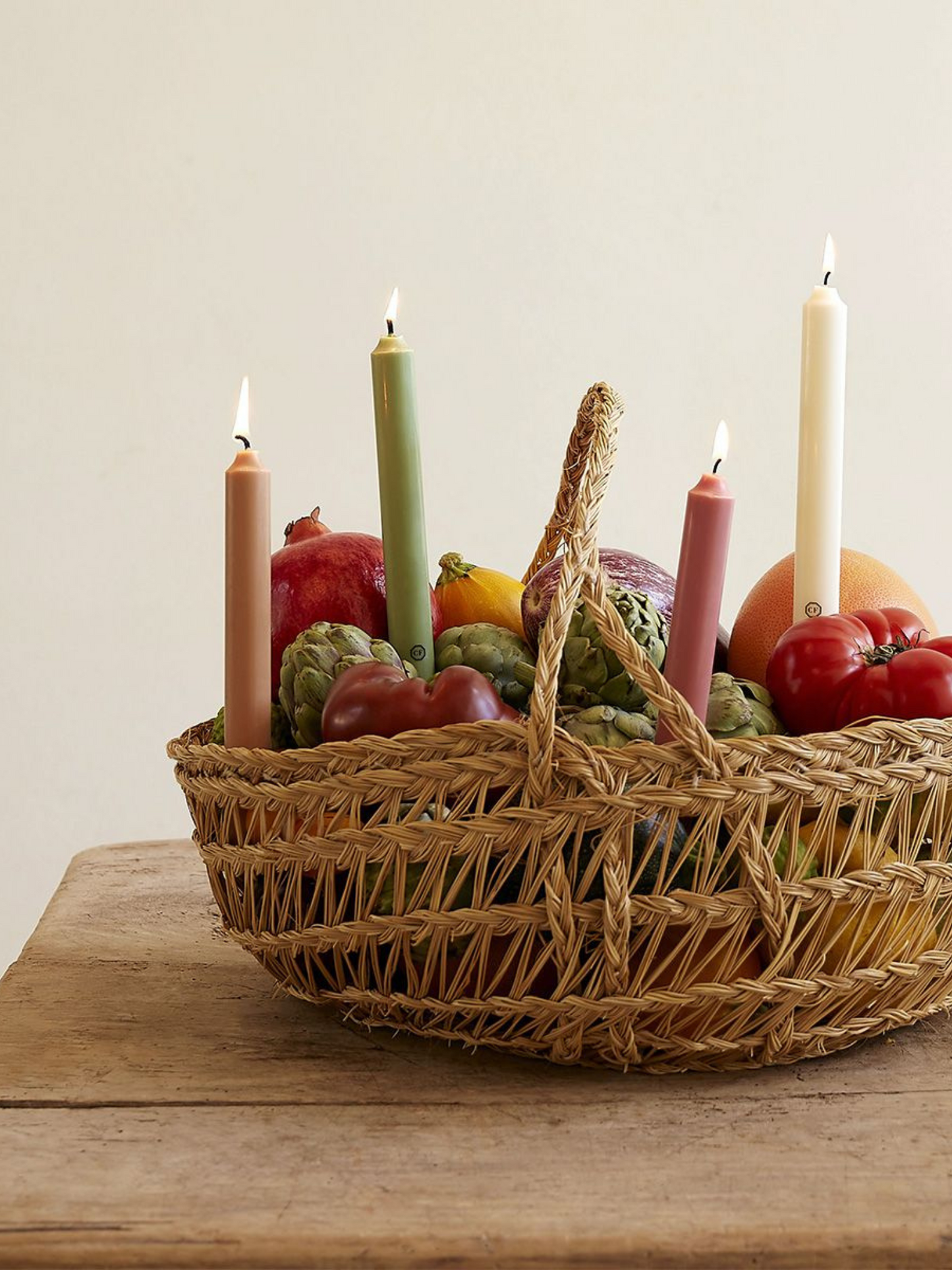 Chandelles parfumées Menthe Verte CARRIÈRE FRÈRES