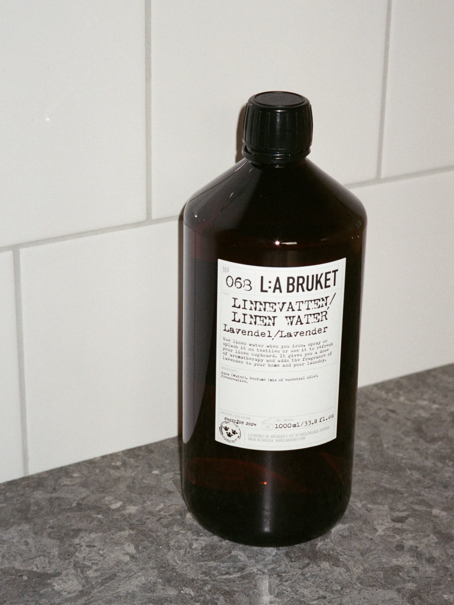 Eau parfumée pour le linge Lavande L:A BRUKET