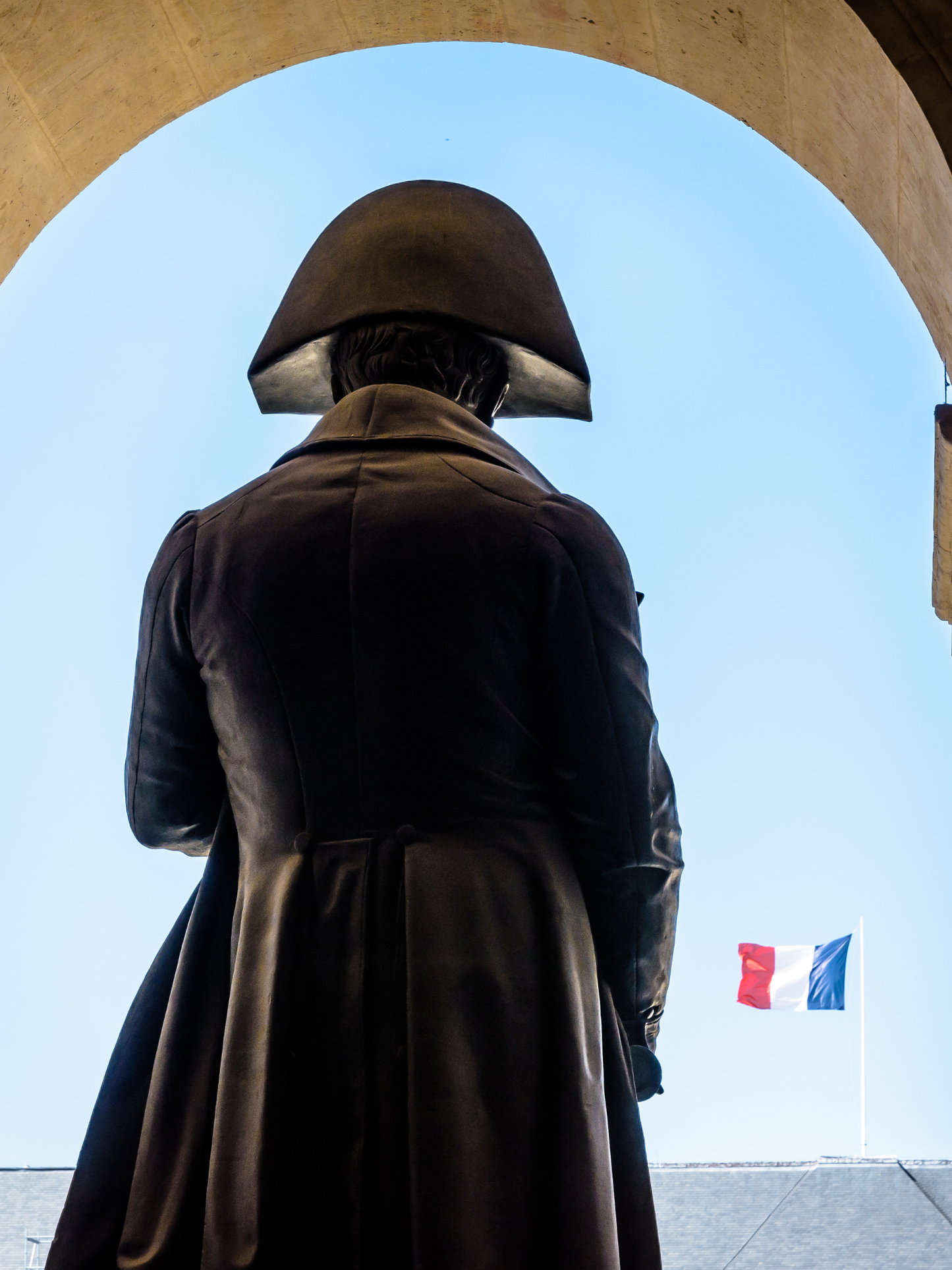 Buste en cire teintée TRUDON