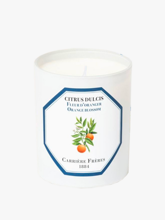 Bougie Fleur d'oranger CARRIÈRE FRÈRES