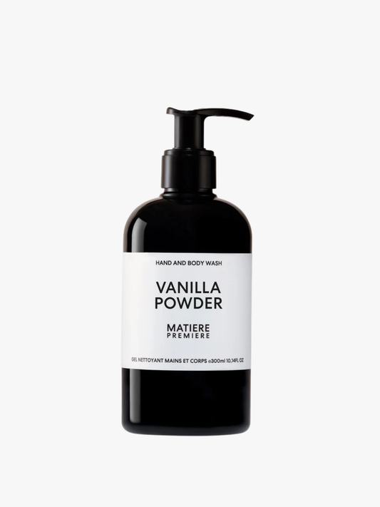Gel nettoyant parfumé Vanilla Powder MATIERE PREMIERE