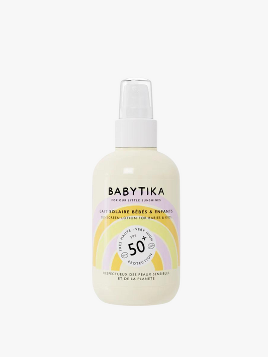 Lait solaire SPF50+ Babytika MIMITIKA